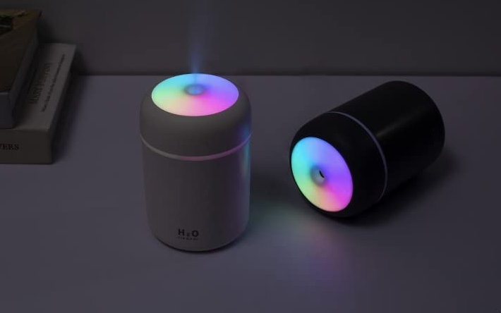 MINI HUMIDIFICADOR H2O- PORTÁTIL USB LED